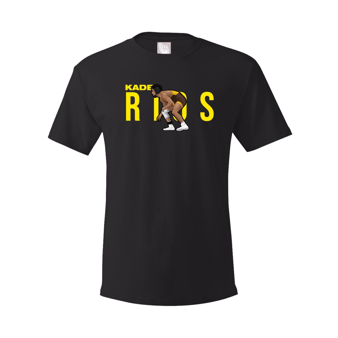 Youth Tee — Player Name in Black