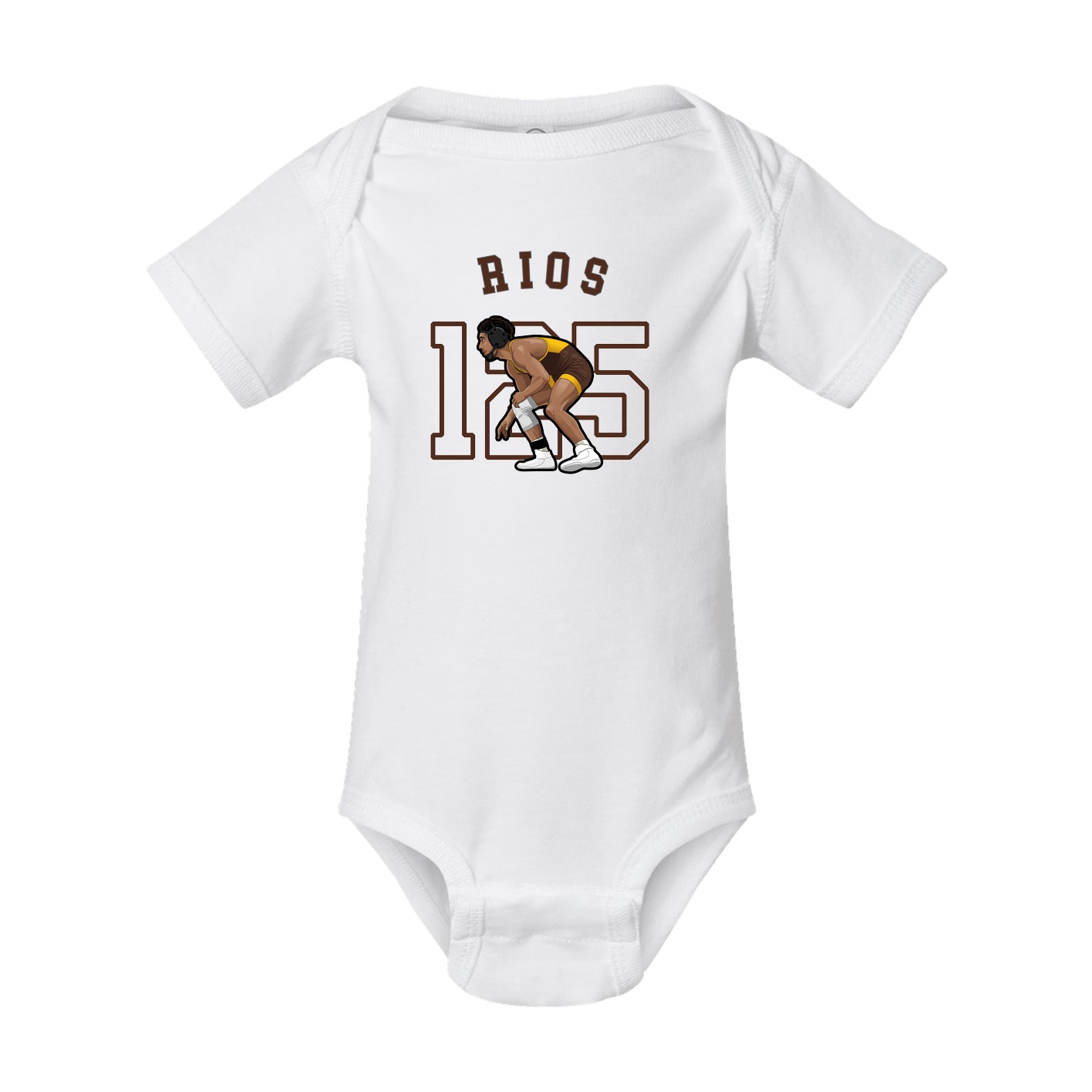 Baby Onesie — Shirsey Arch in White