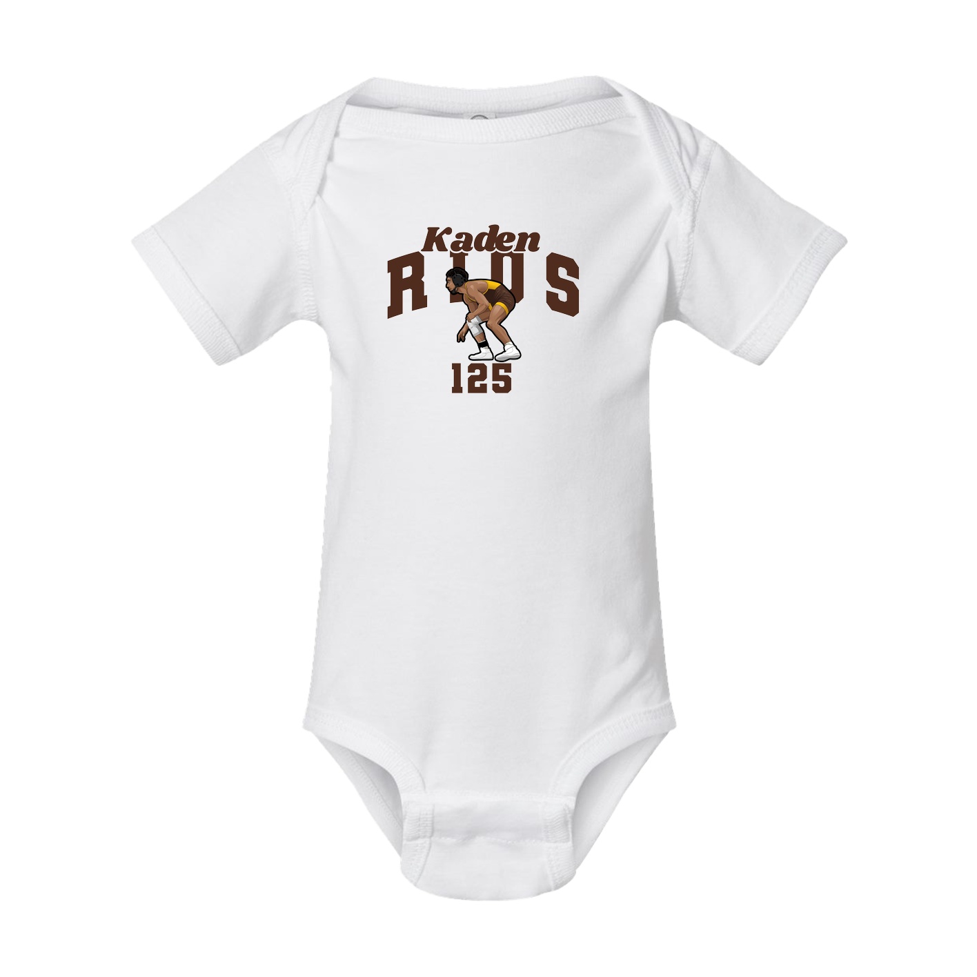 Baby Onesie — Signature Arch in White