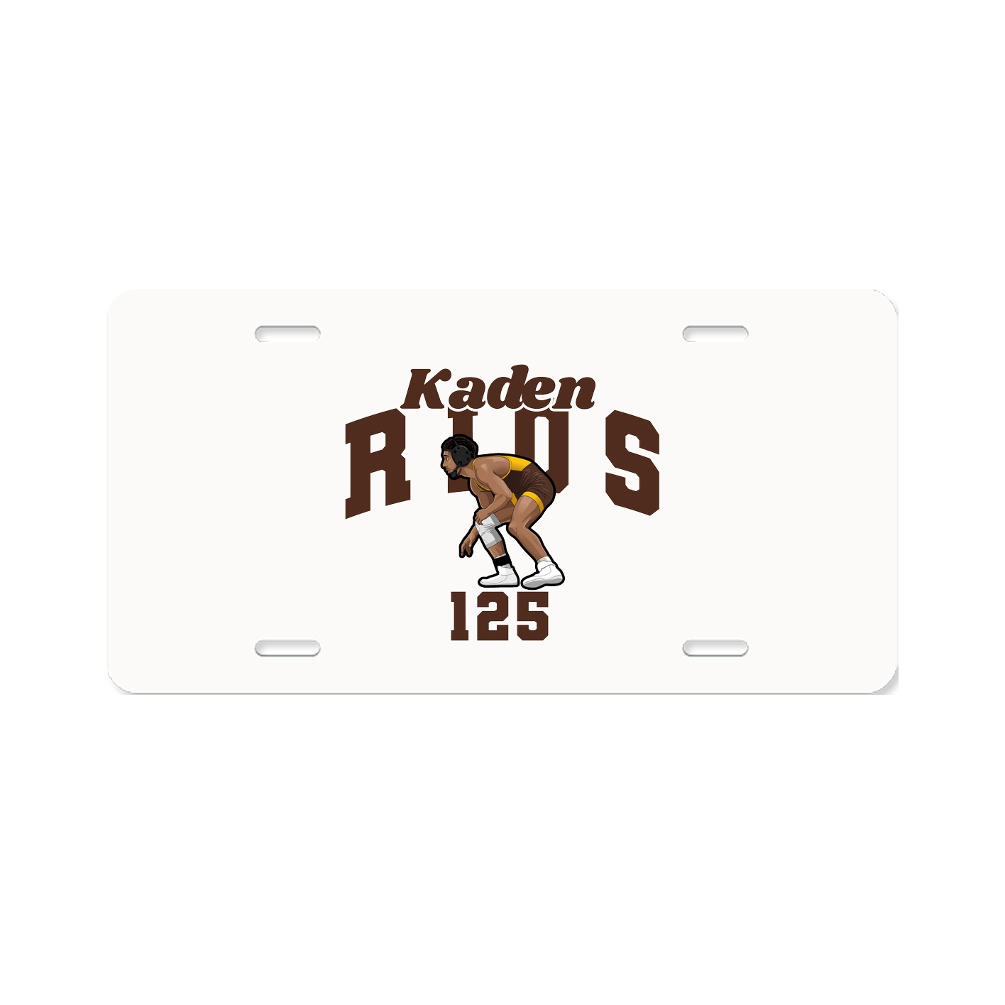 License Plate — Signature Arch in Classic
