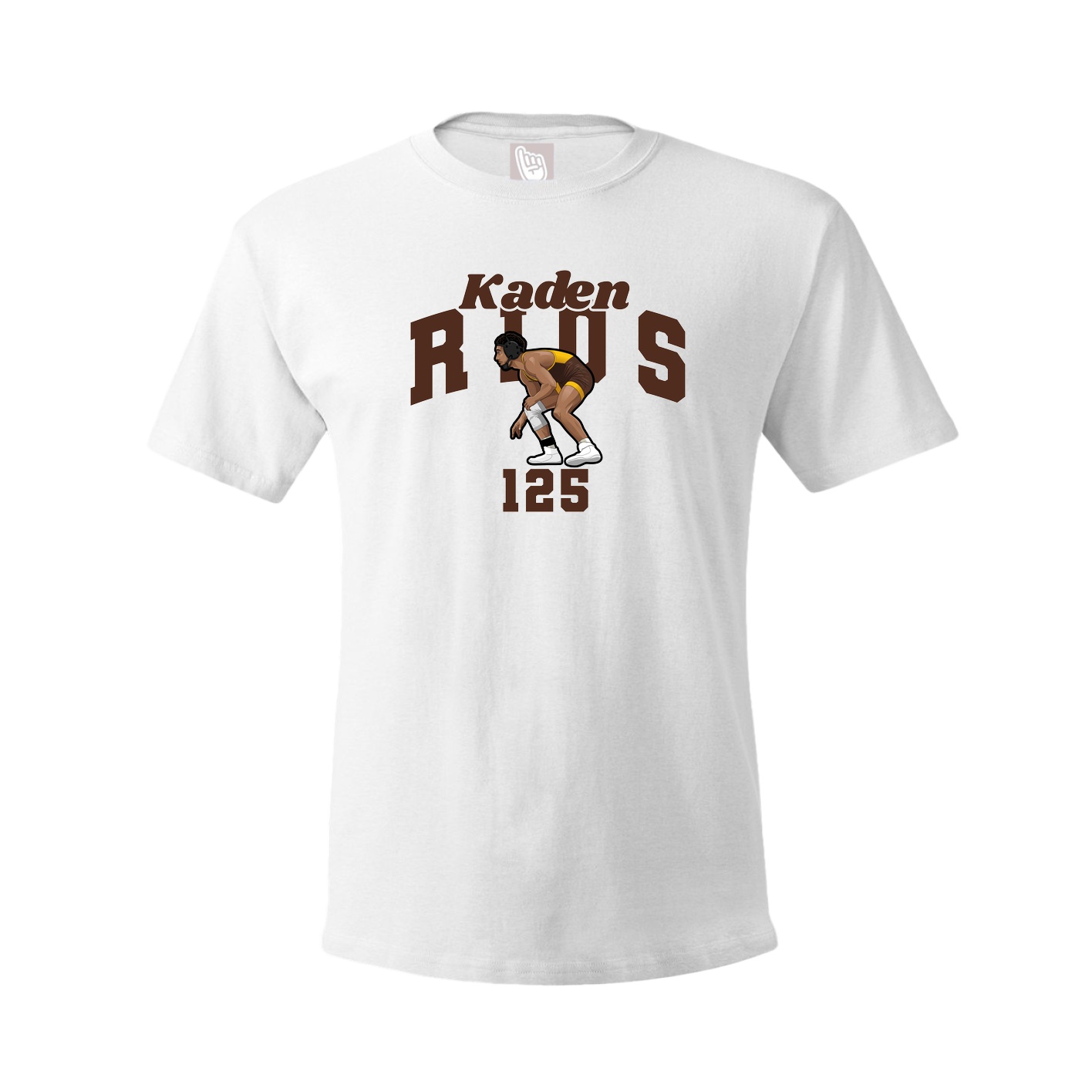 Youth Tee — Signature Arch in White