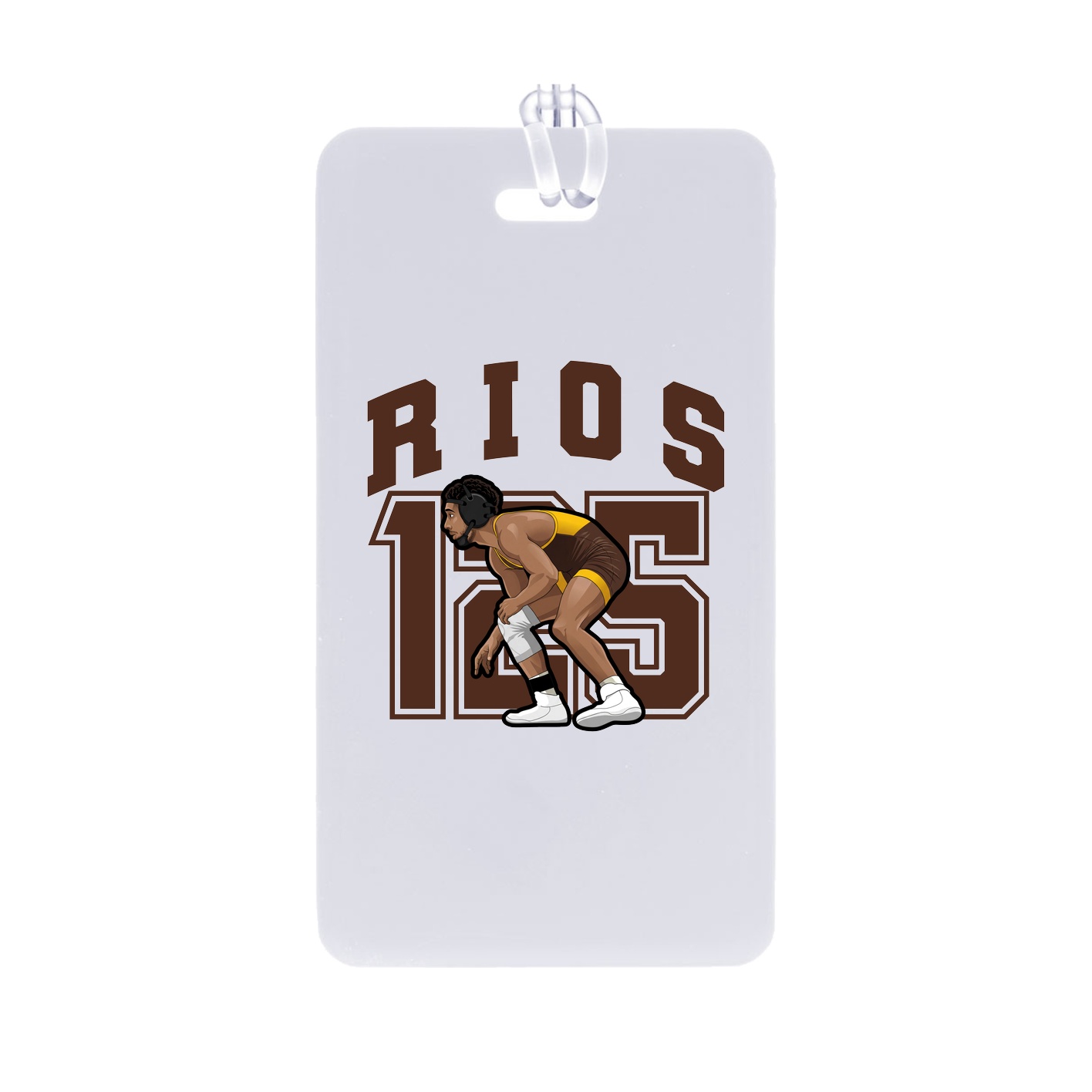Bag Tag — Number in Classic