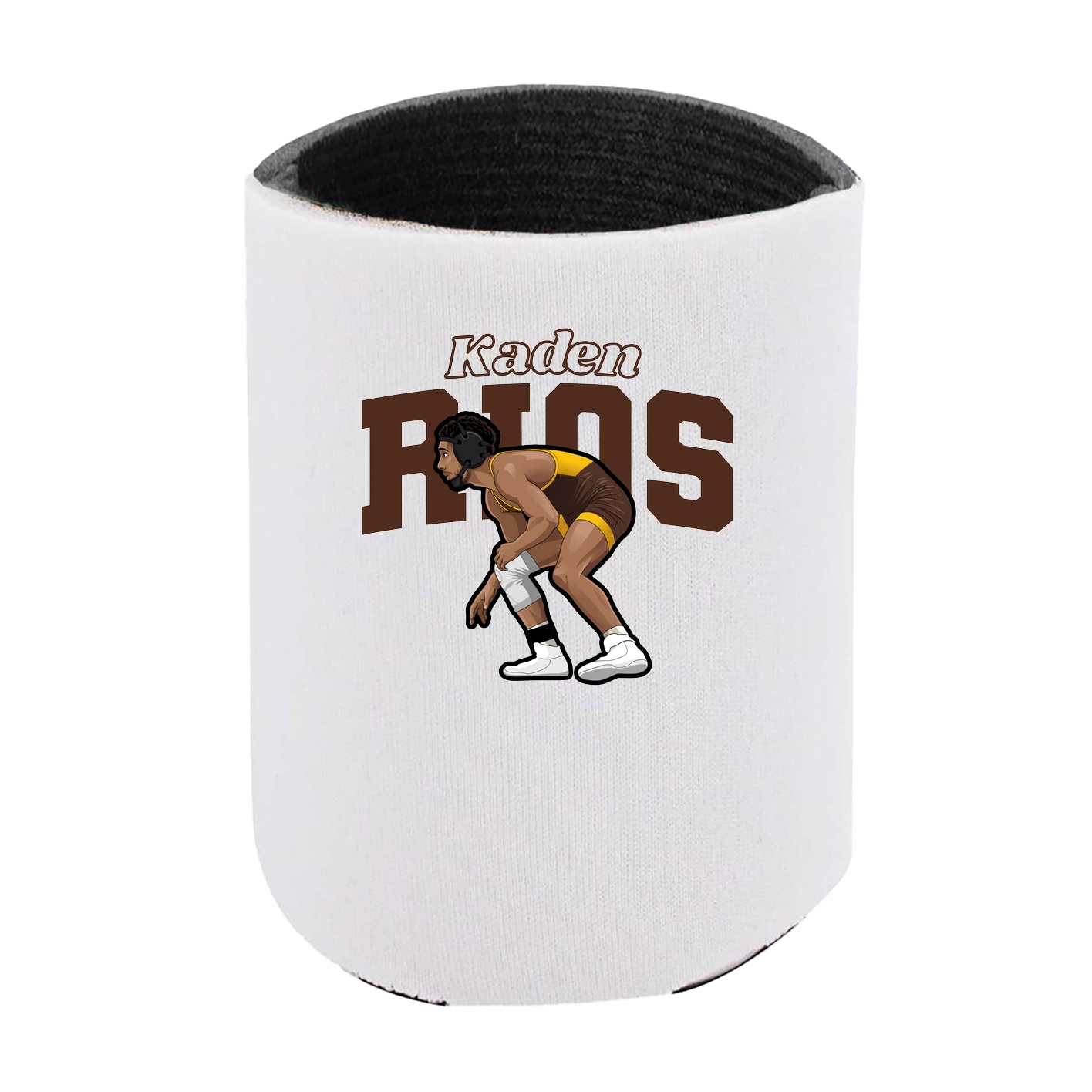 Can Holder — Name Arch in White