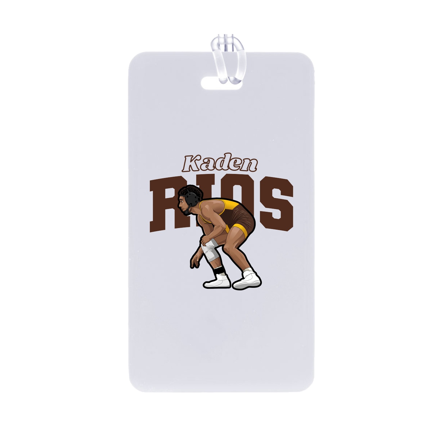Bag Tag — Name Arch in Classic