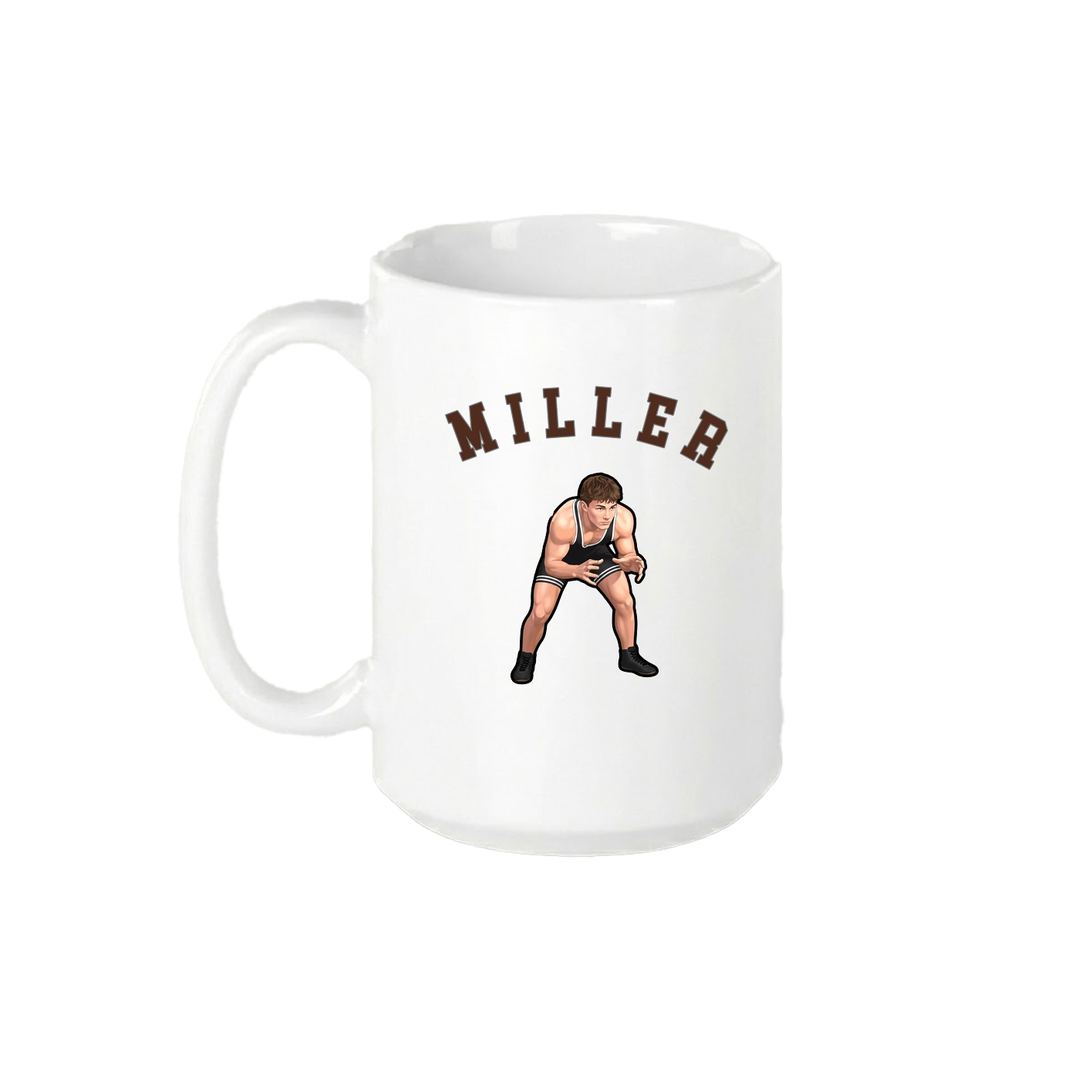 15oz Coffee Mug — Shirsey Arch in White