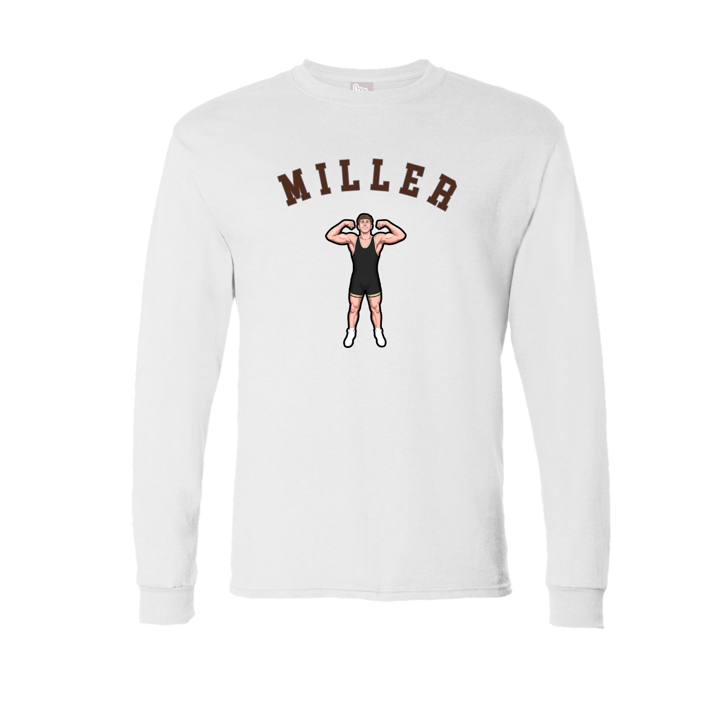 Long Sleeve Tee — Shirsey Arch in White
