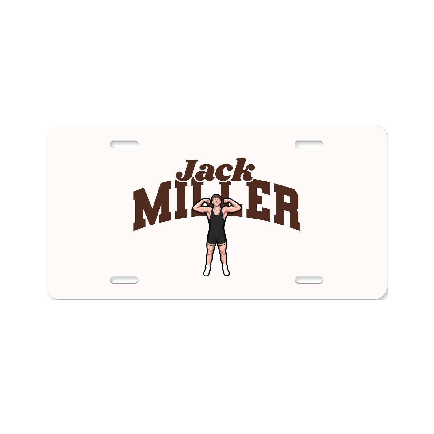 License Plate — Signature Arch in Classic