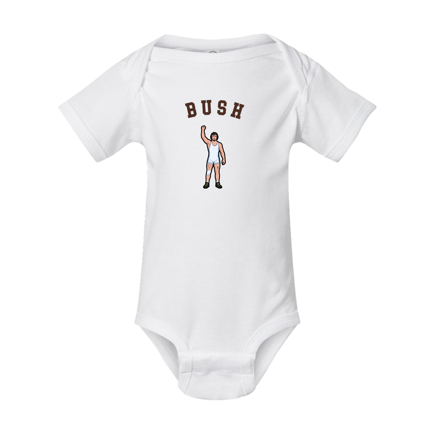Baby Onesie — Shirsey Arch in White