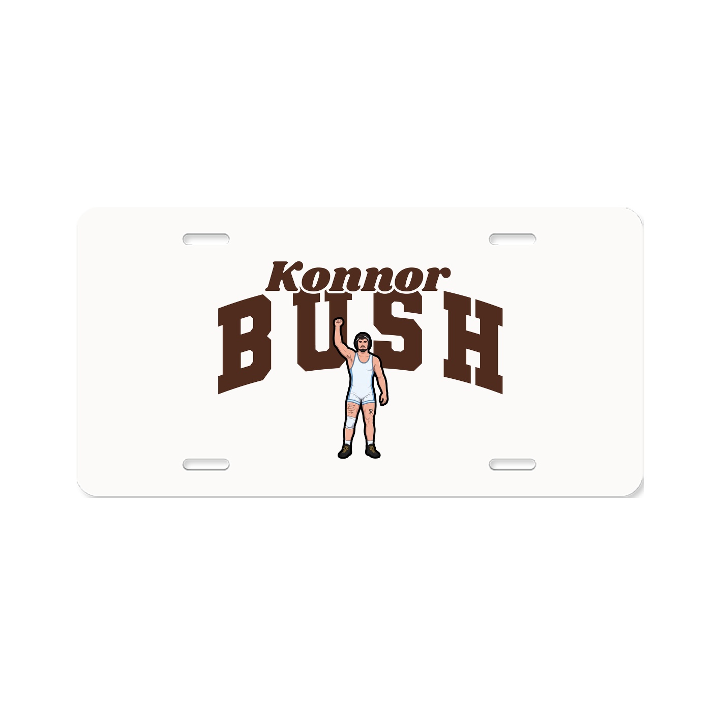 License Plate — Signature Arch in Classic