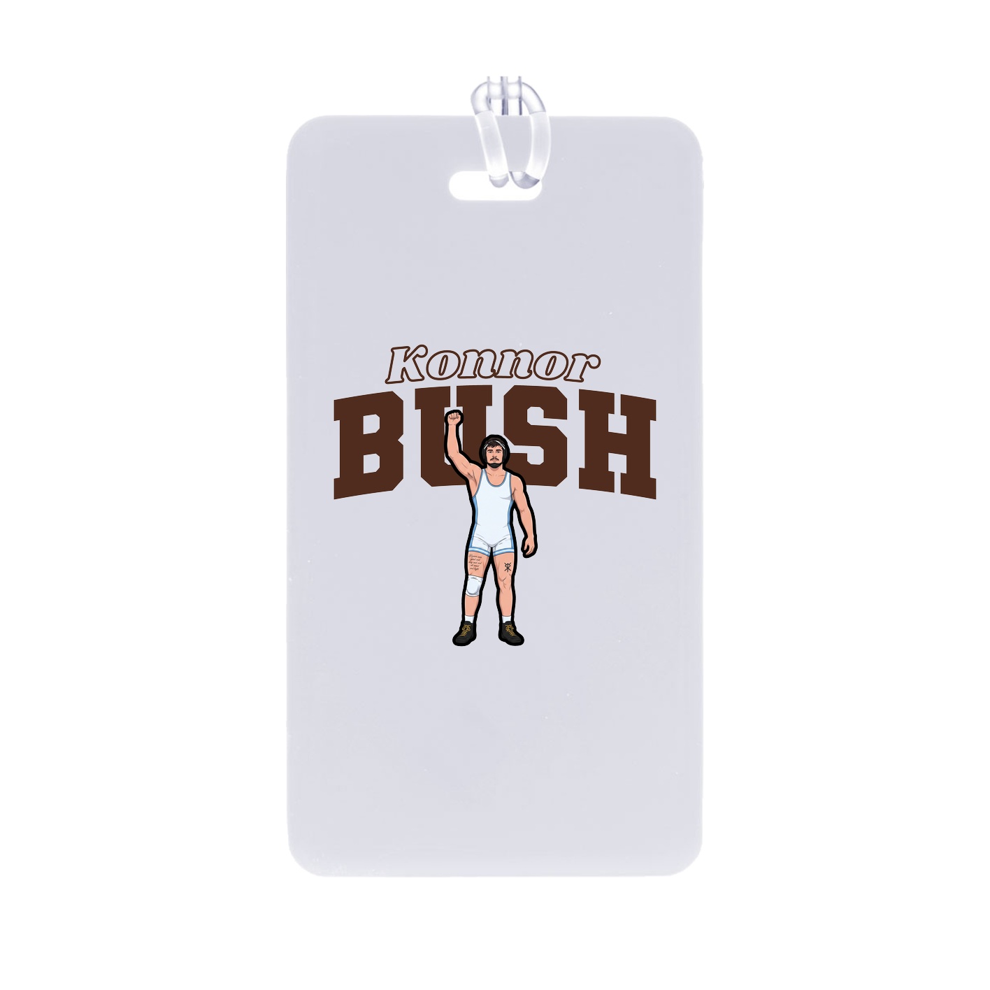 Bag Tag — Name Arch in Classic