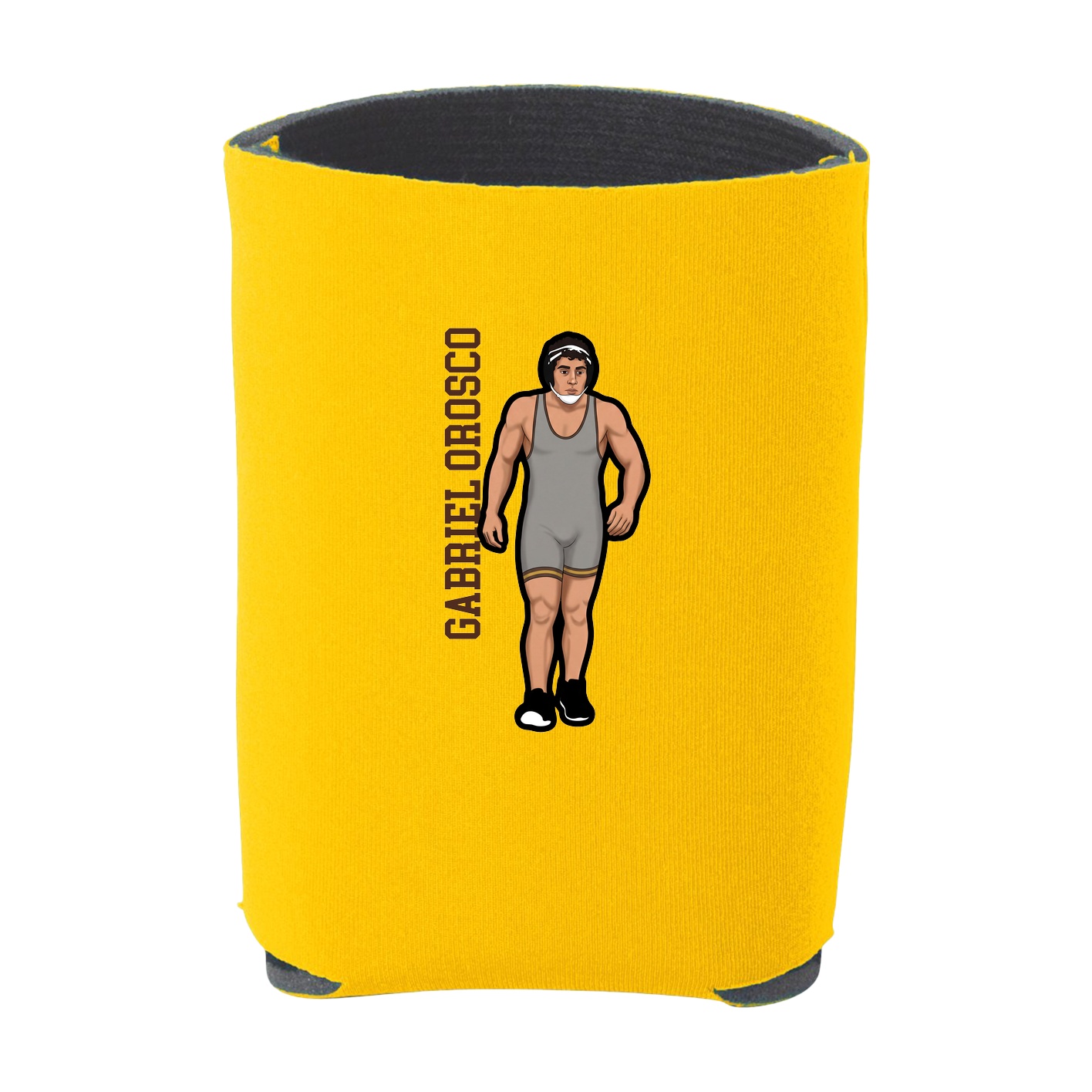 Can Holder — Name Vertical in Yellow