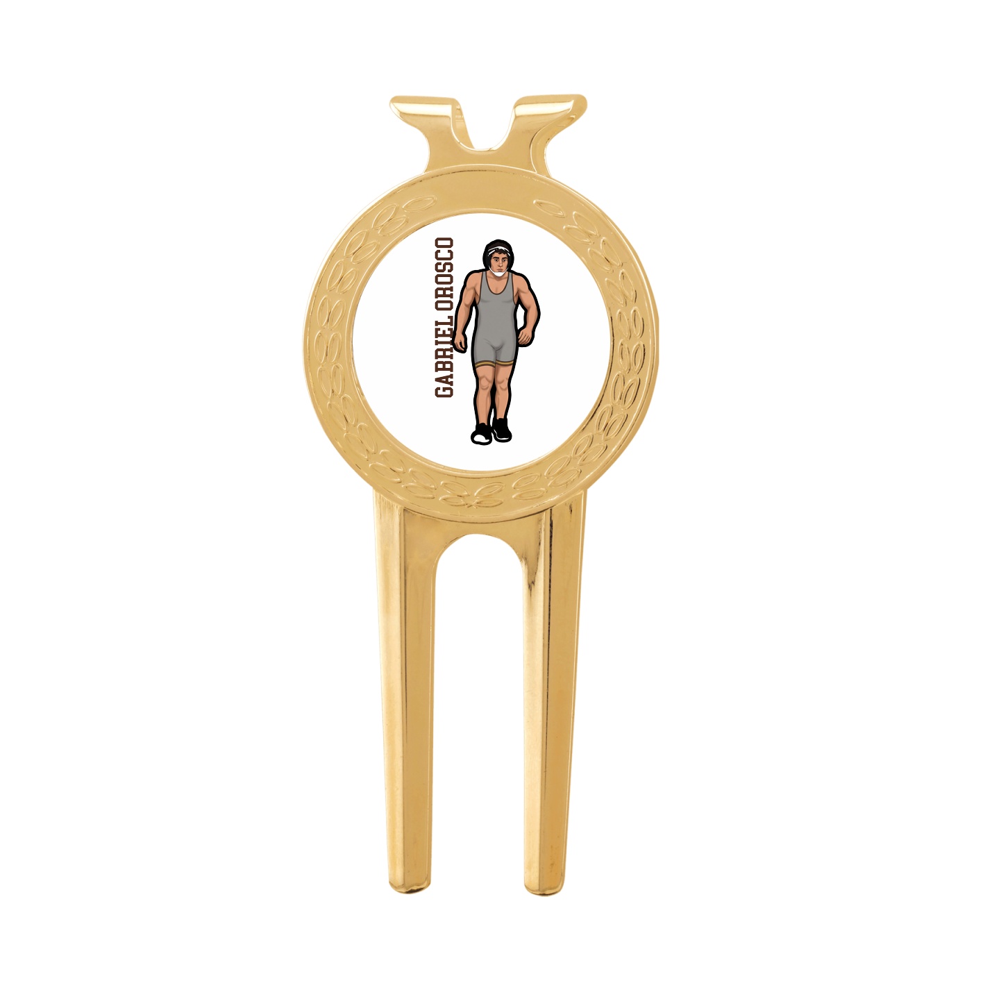 Divot Tool with Ball Marker — Name Vertical in Classic