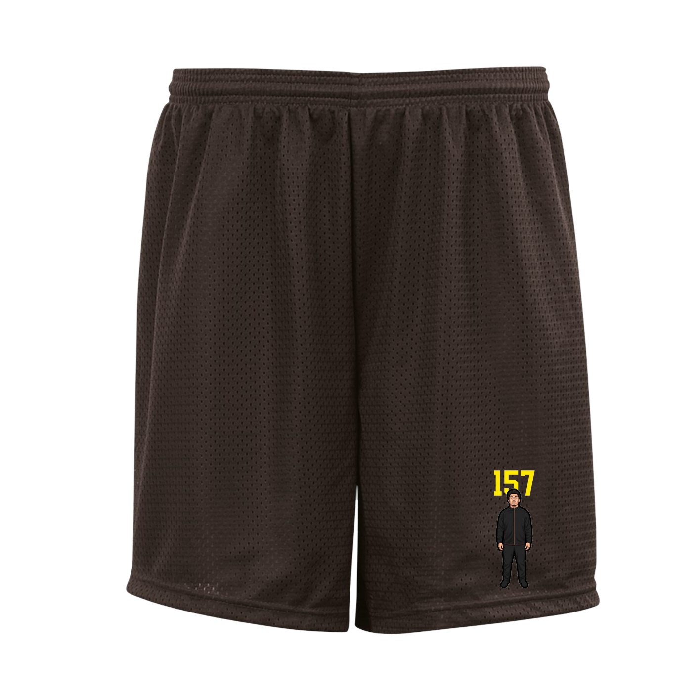 Shorts — Number Top in Brown