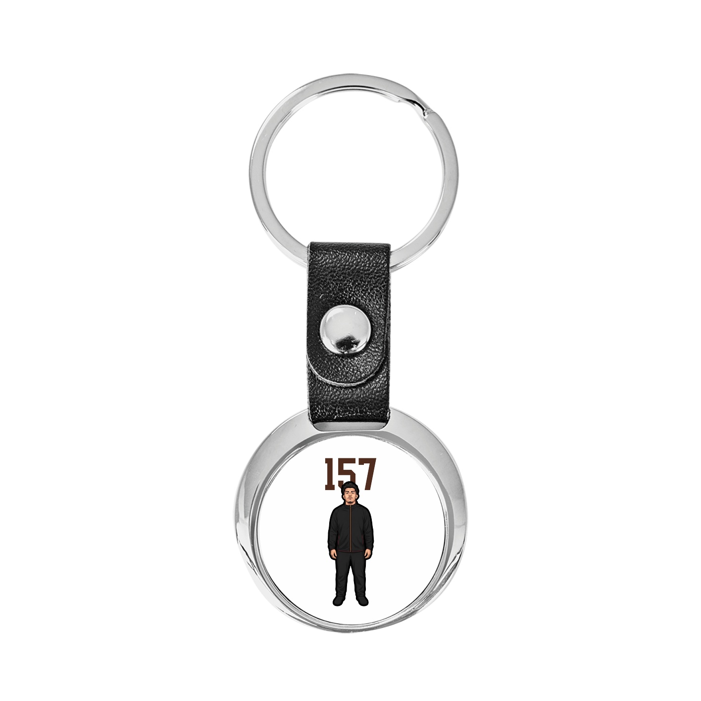 Key Chain — Number Top in Classic
