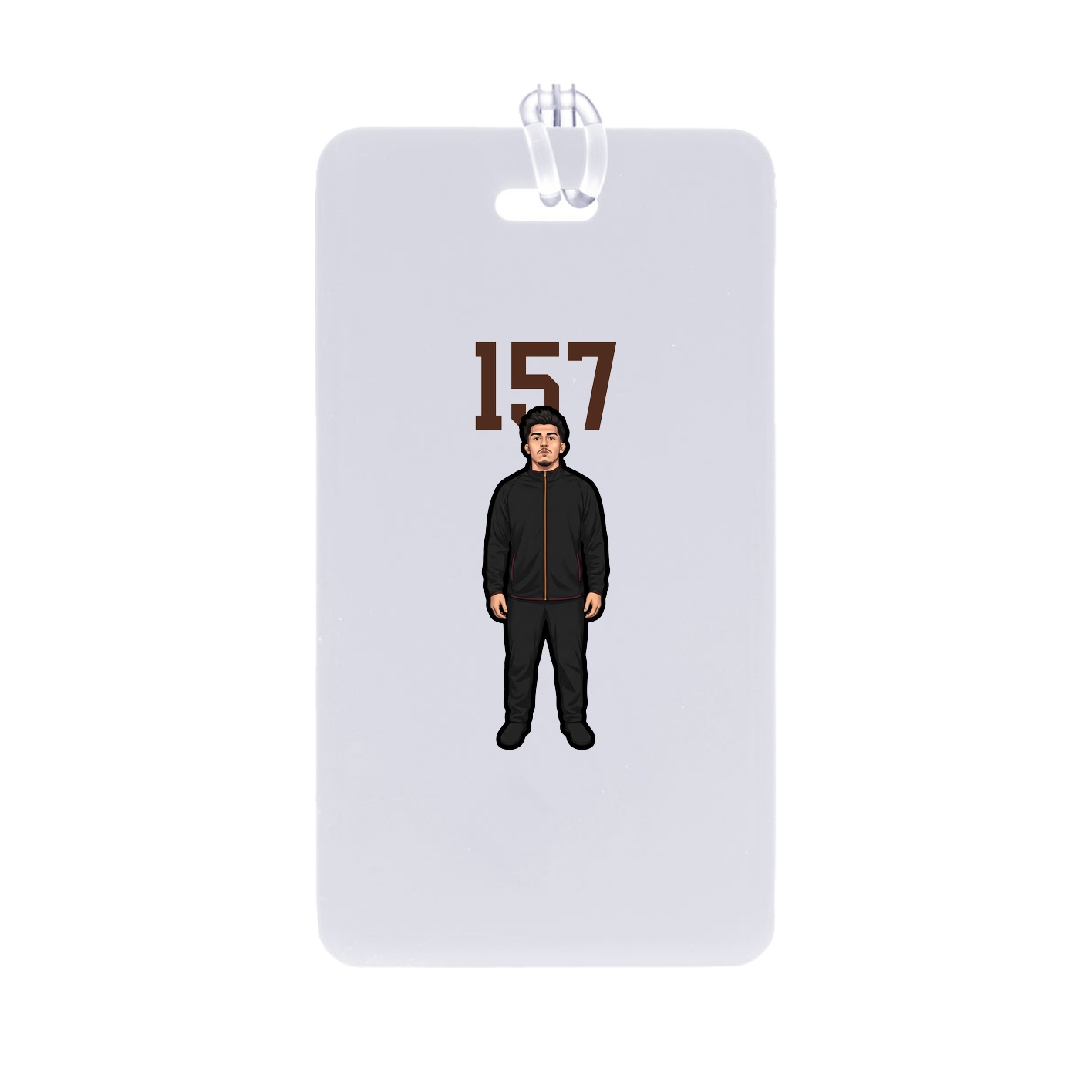 Bag Tag — Number Top in Classic