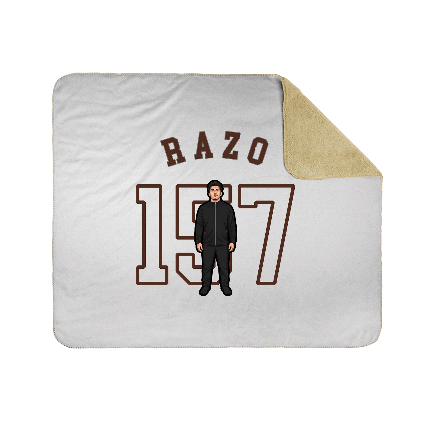 Throw Blanket — Shirsey Arch in White