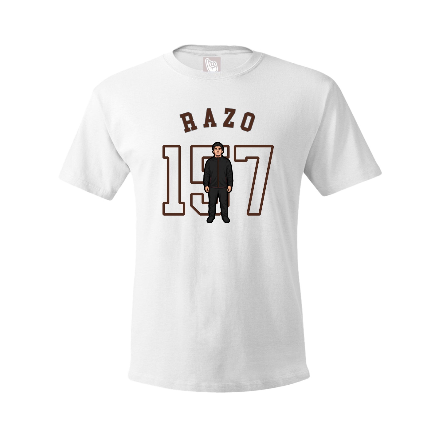 Youth Tee — Shirsey Arch in White