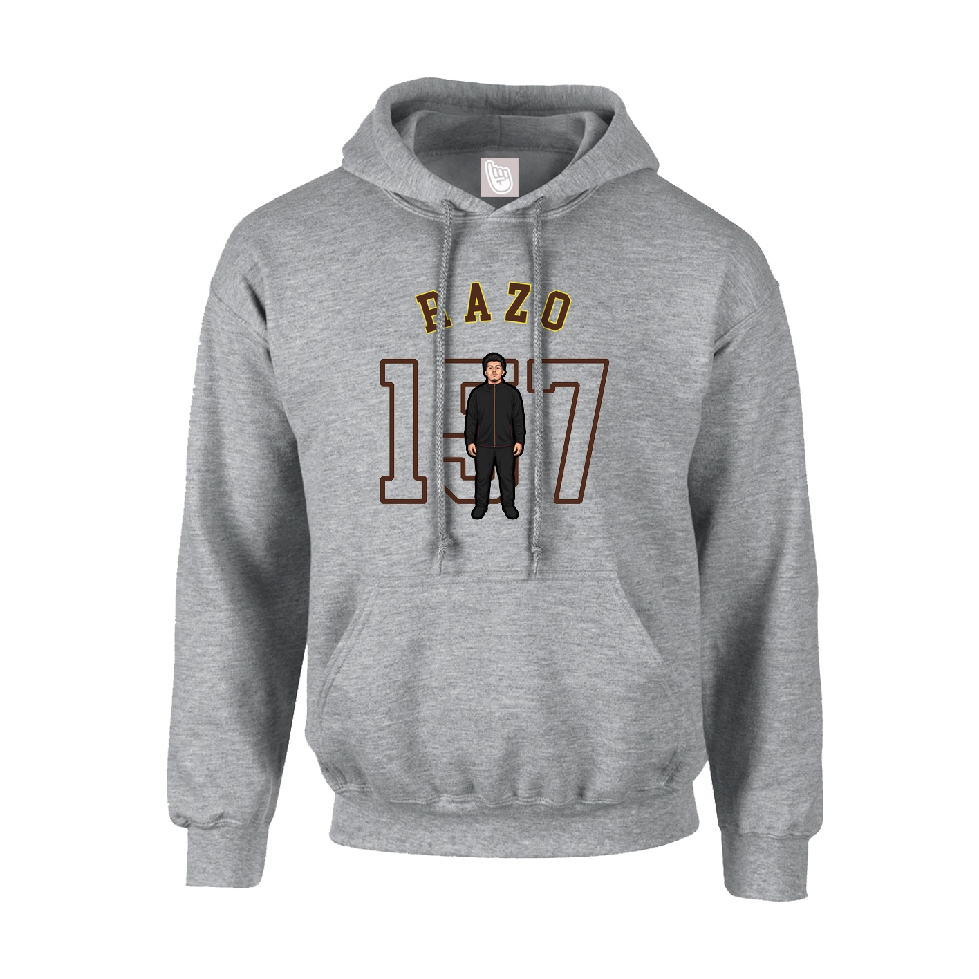 Hoodie — Shirsey Arch in Grey