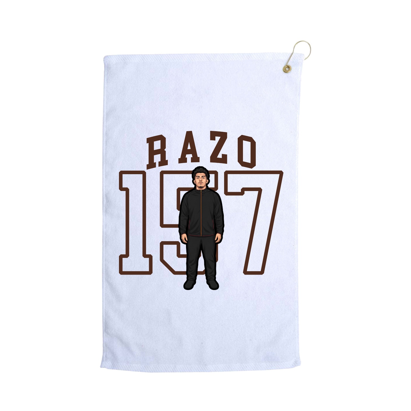 Golf Towel — Shirsey in White