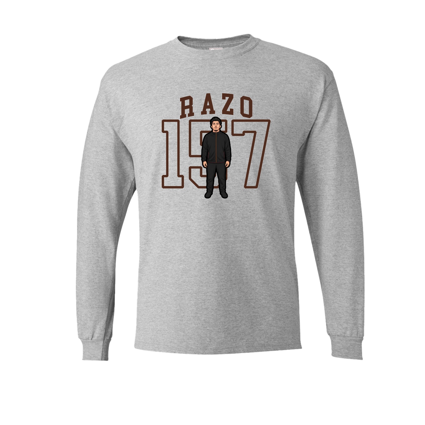 Long Sleeve Tee — Shirsey in Grey