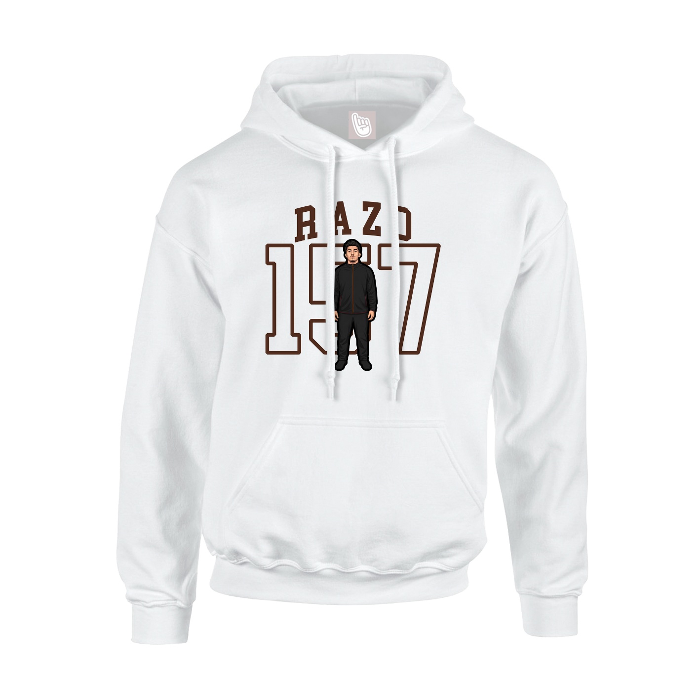 Youth Hoodie — Shirsey in White