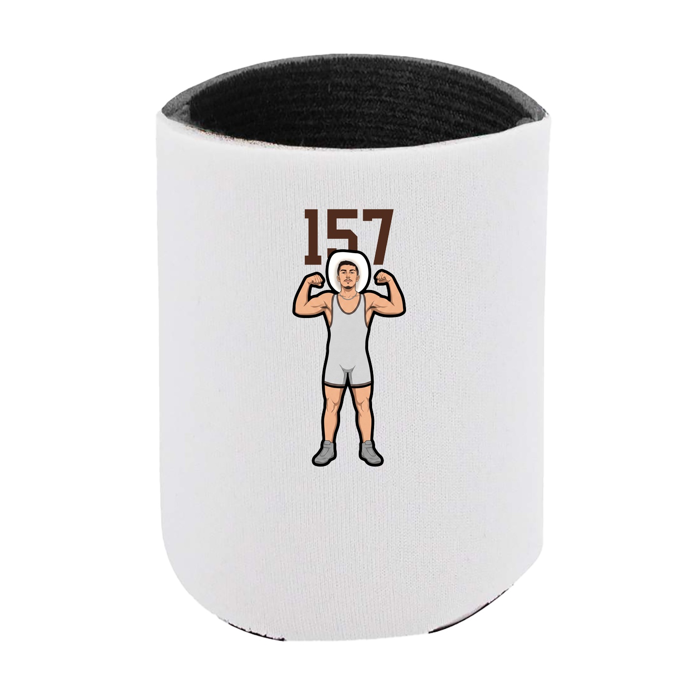 Can Holder — Number Top in White