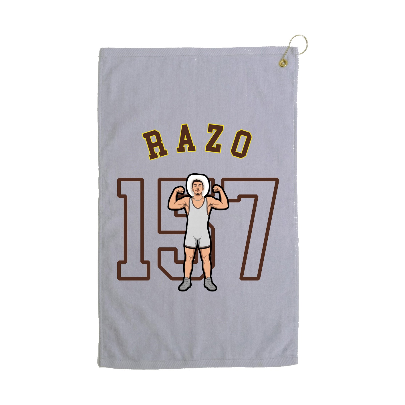 Golf Towel — Shirsey Arch in Grey