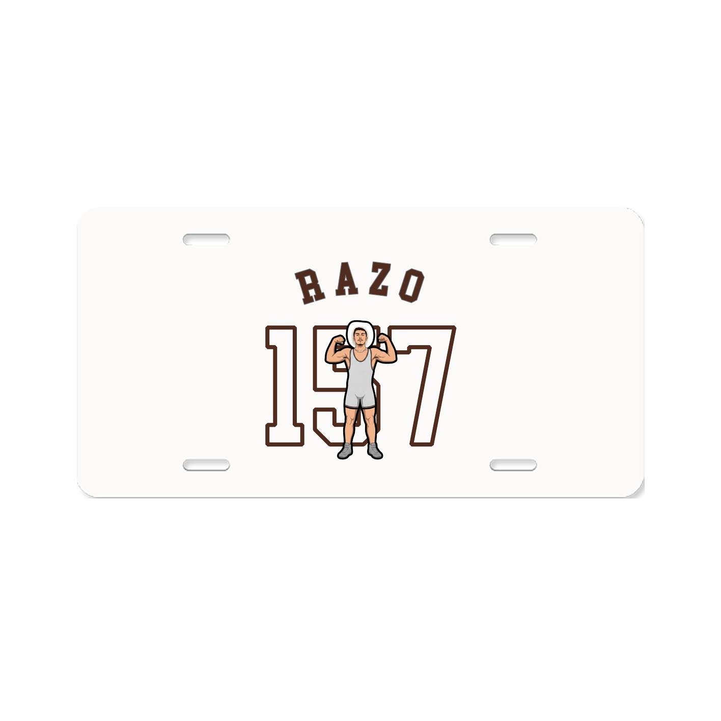 License Plate — Shirsey Arch in Classic