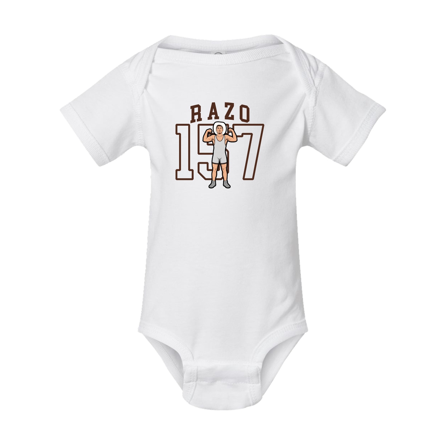 Baby Onesie — Shirsey in White