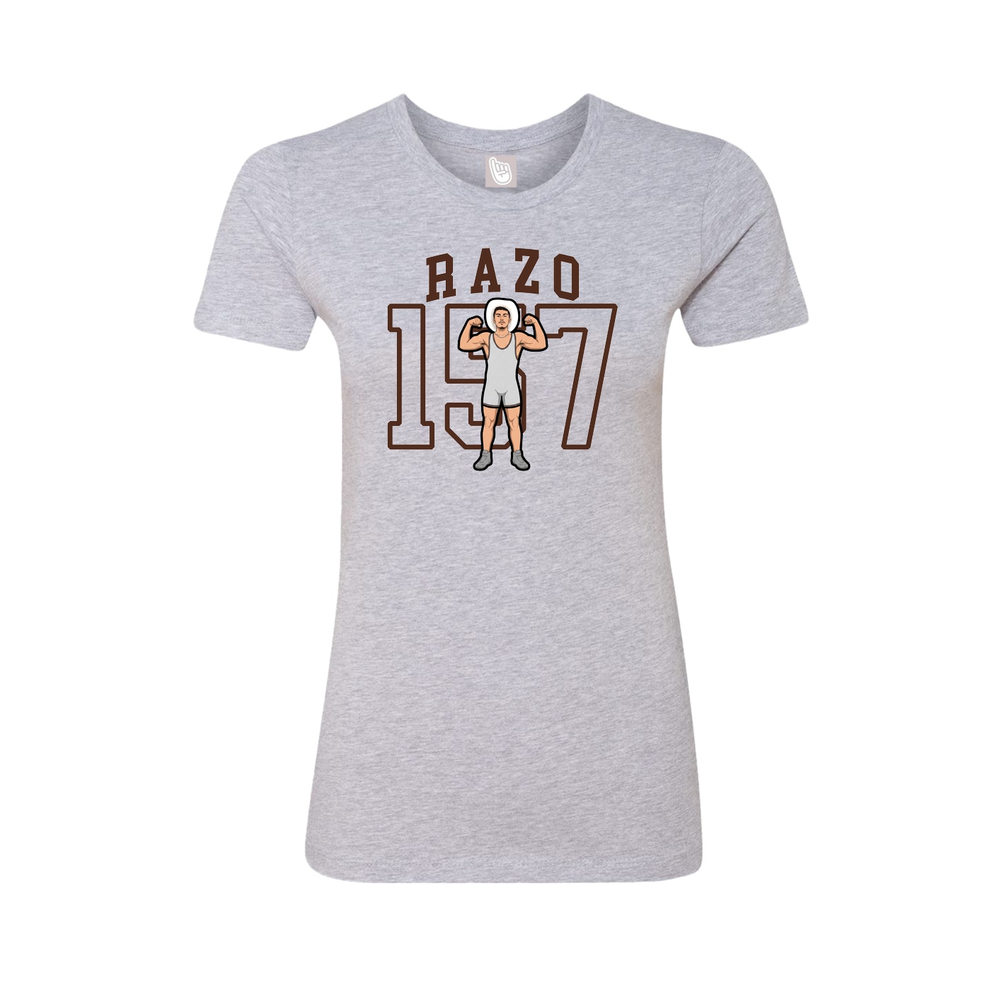 Womens Tee — Shirsey in Grey