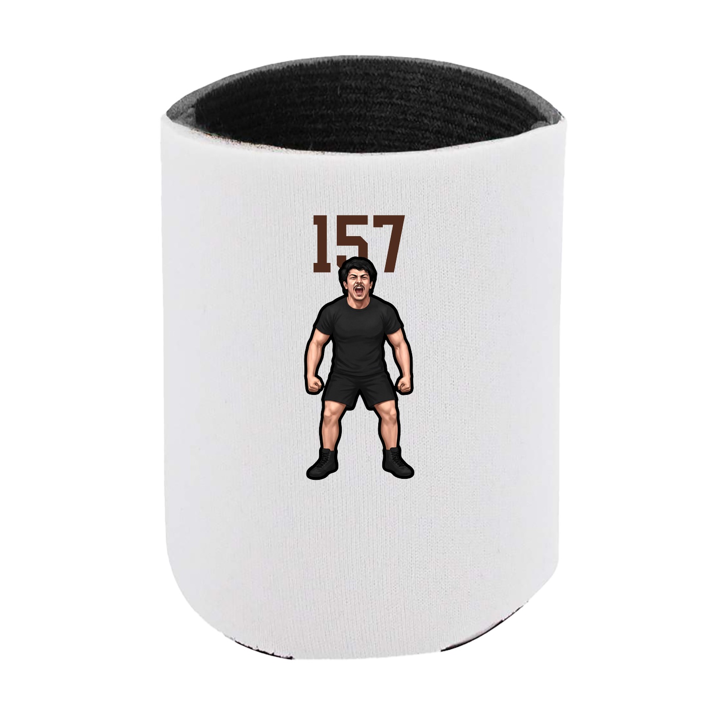 Can Holder — Number Top in White