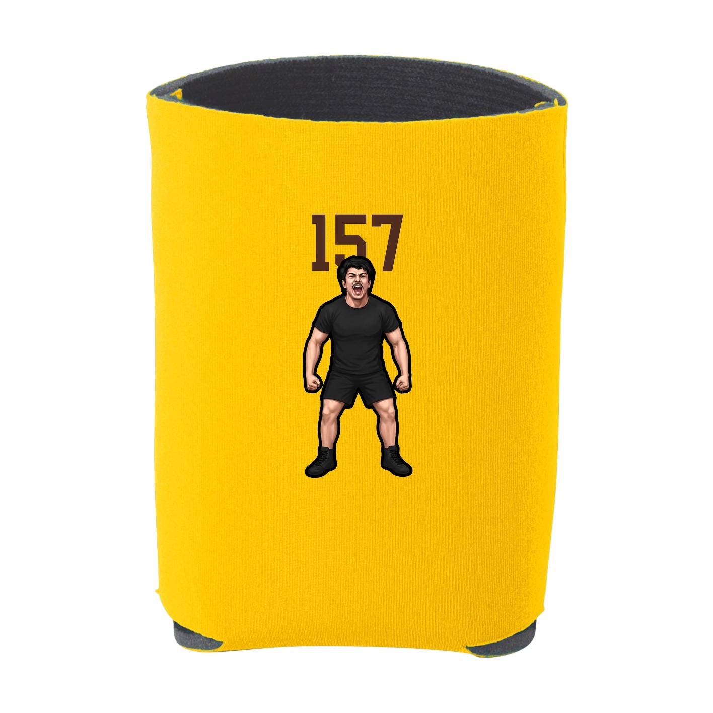 Can Holder — Number Top in Yellow