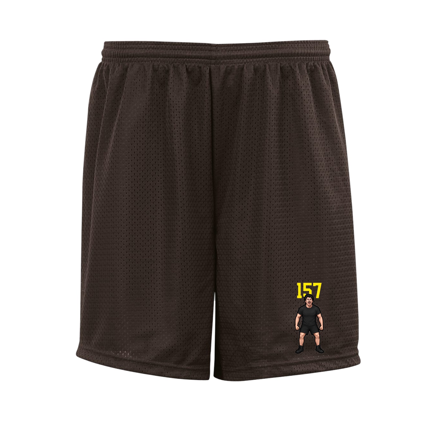 Shorts — Number Top in Brown