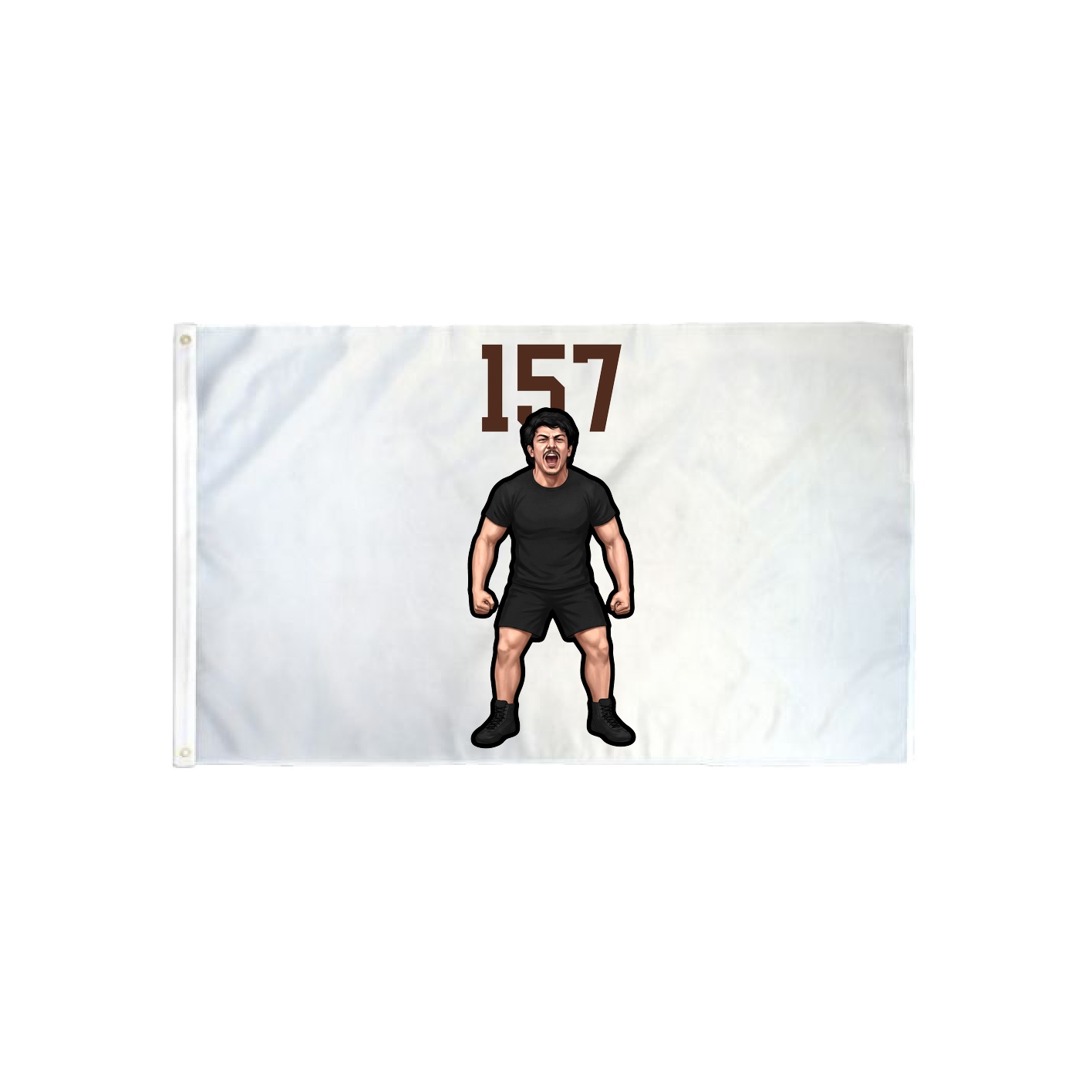 3x5 Flag — Number Top in Classic