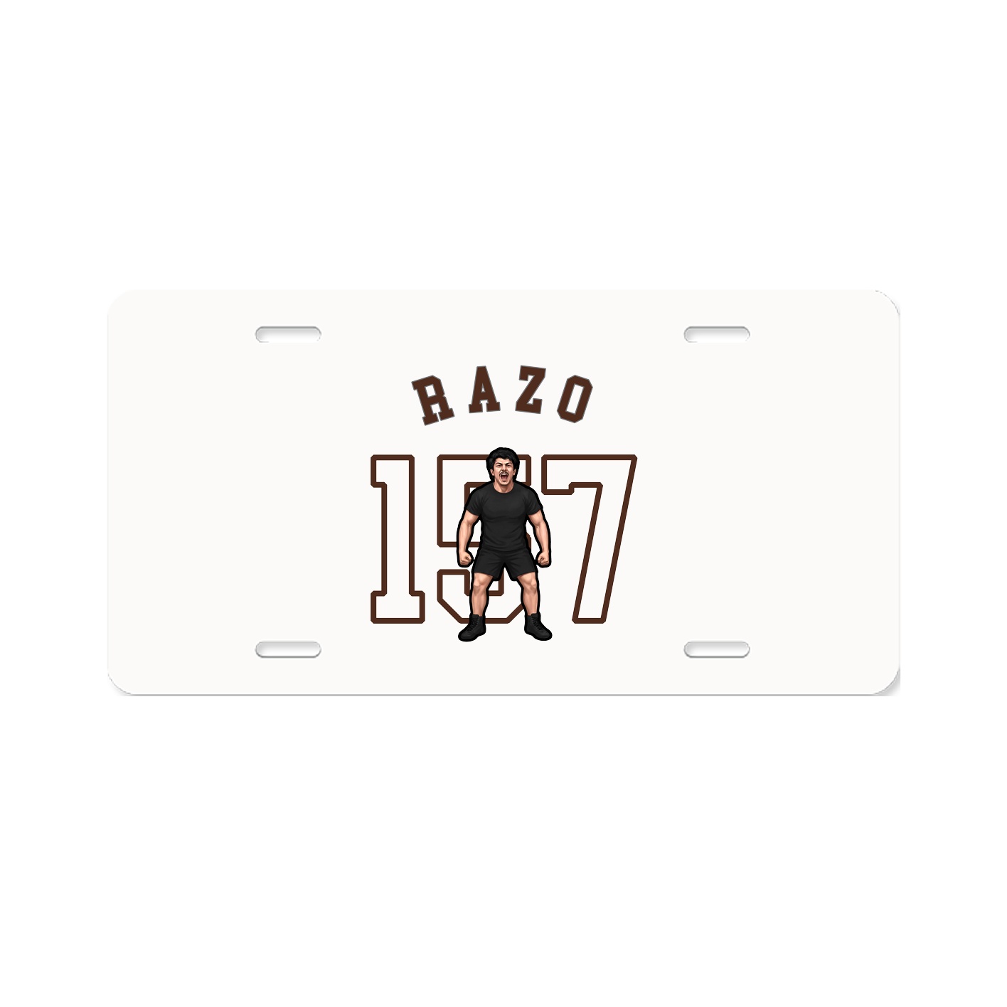 License Plate — Shirsey Arch in Classic