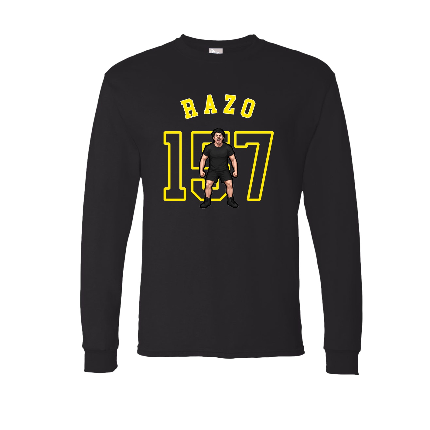 Long Sleeve Tee — Shirsey Arch in Black