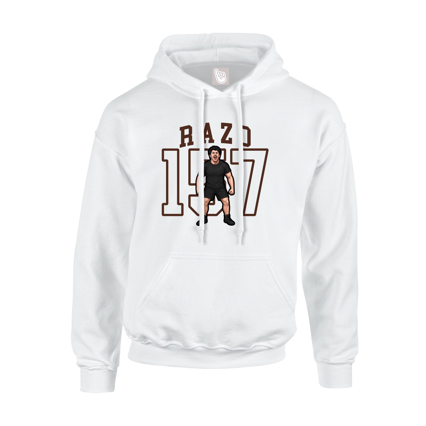 Youth Hoodie — Shirsey in White