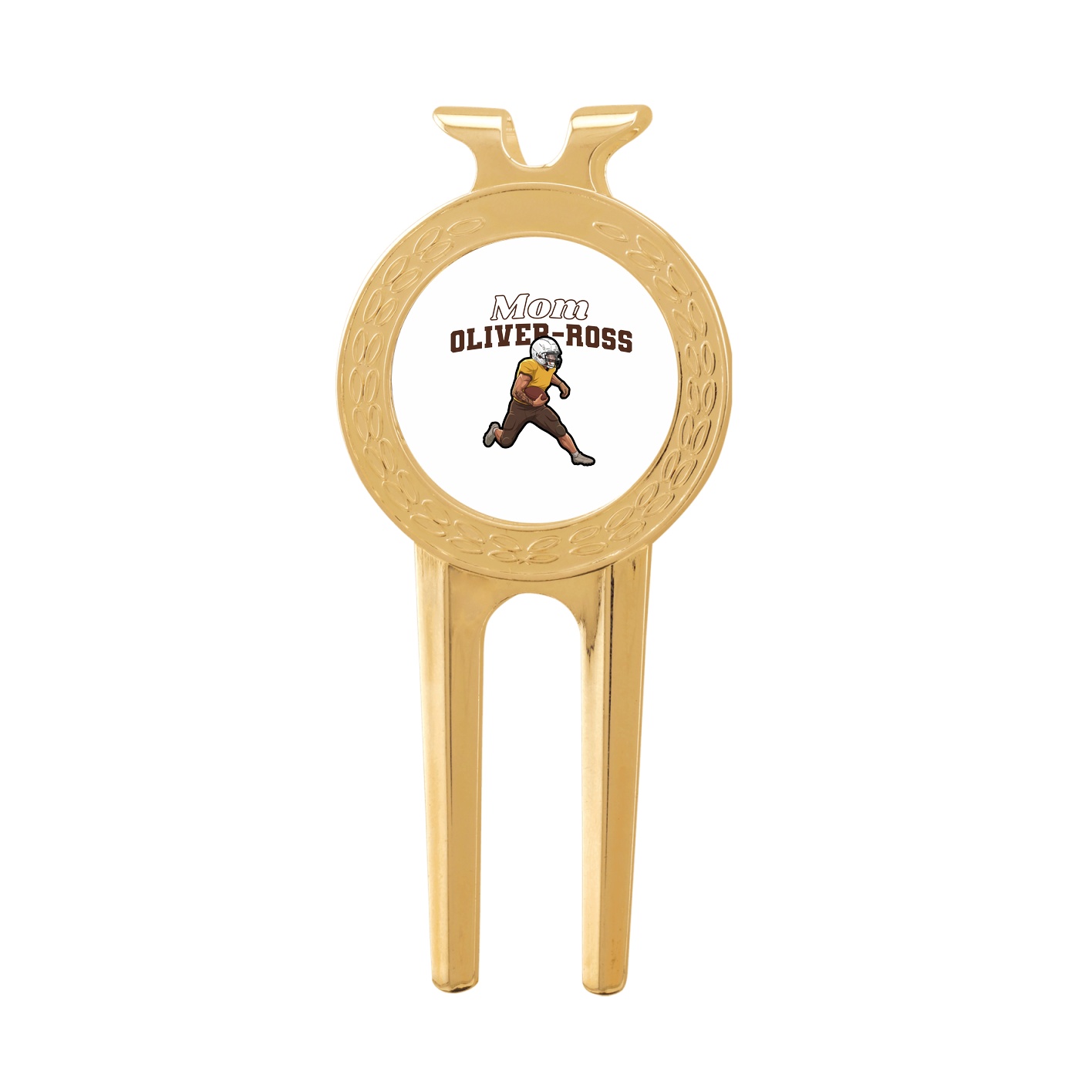 Divot Tool with Ball Marker — Mothers Day Block in Classic