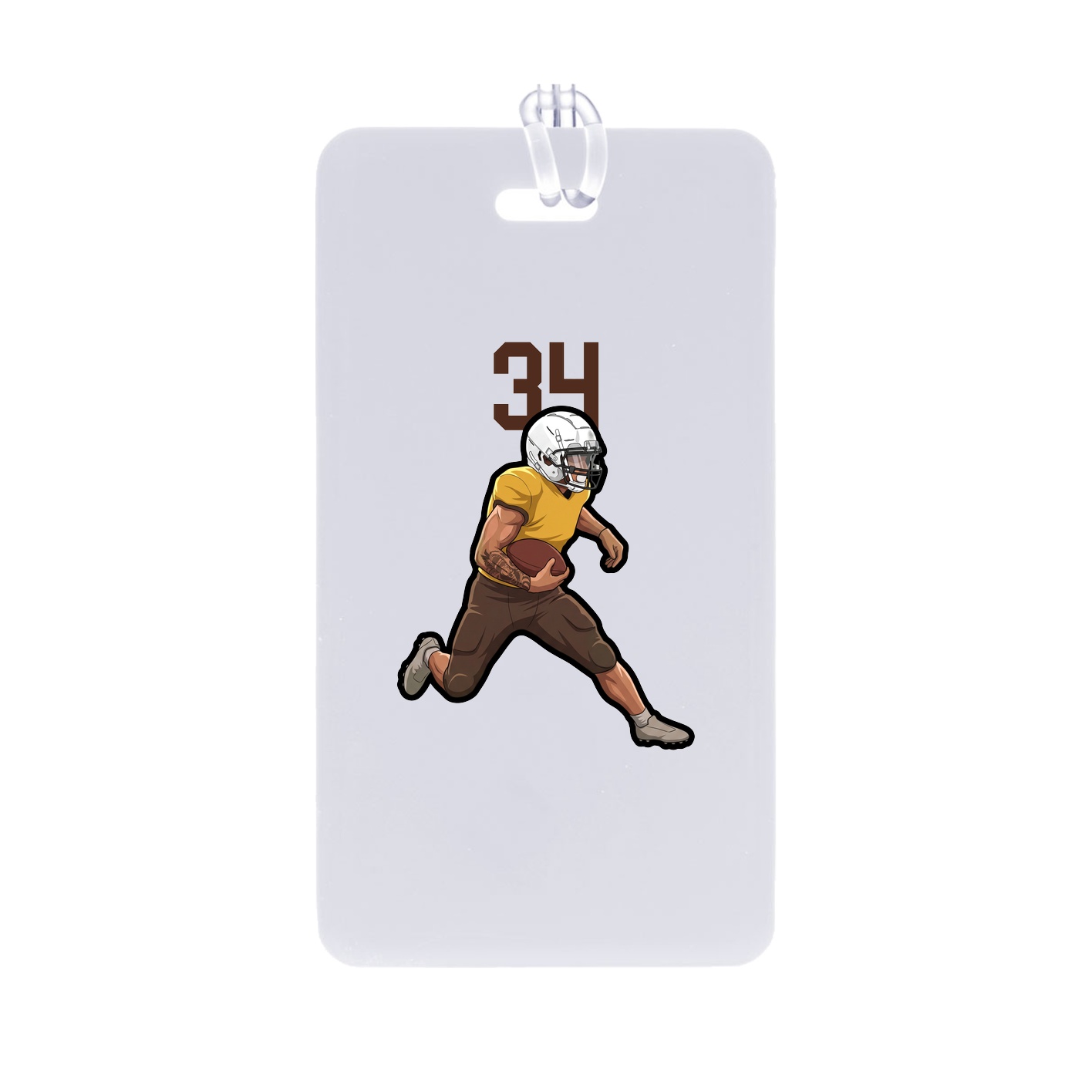 Bag Tag — Number Top in Classic
