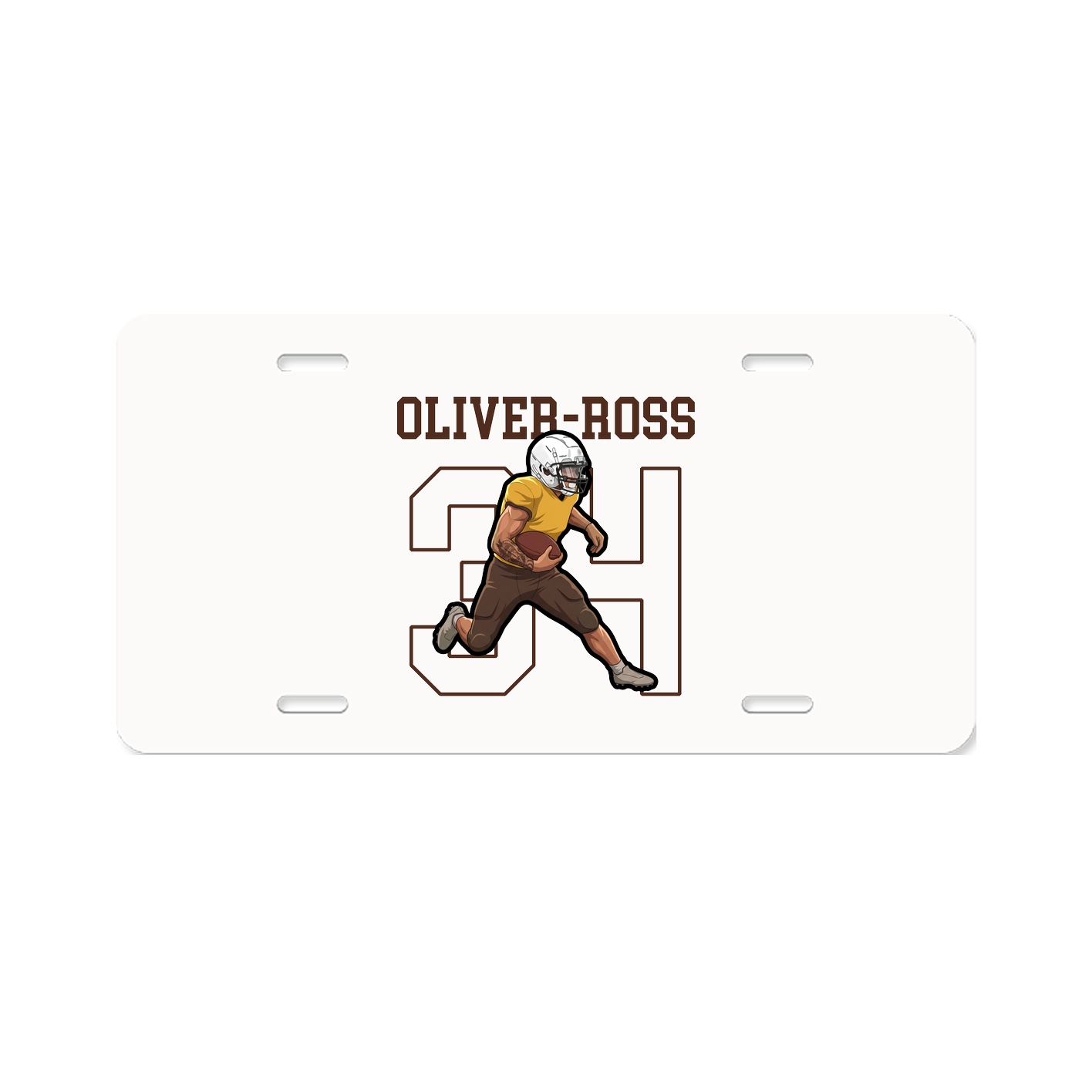 License Plate — Shirsey in Classic