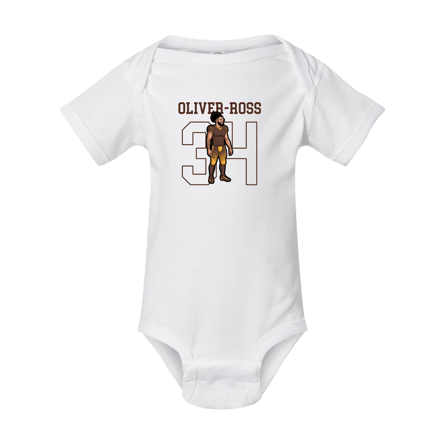 Baby Onesie — Shirsey in White