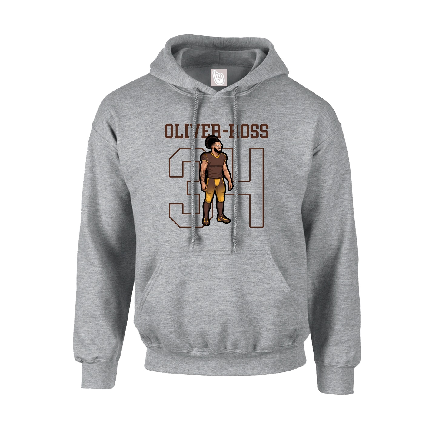 Youth Hoodie — Shirsey in Grey
