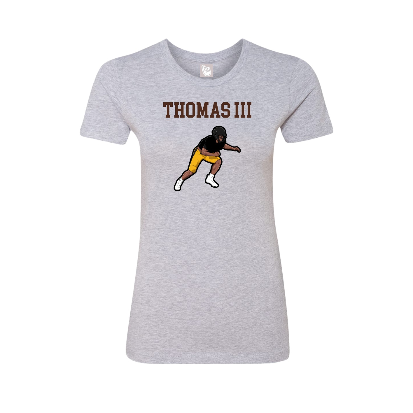 Fitted Women's Tee — Shirsey in Grey