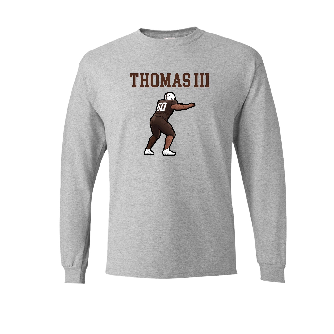 Long Sleeve Tee — Shirsey in Grey