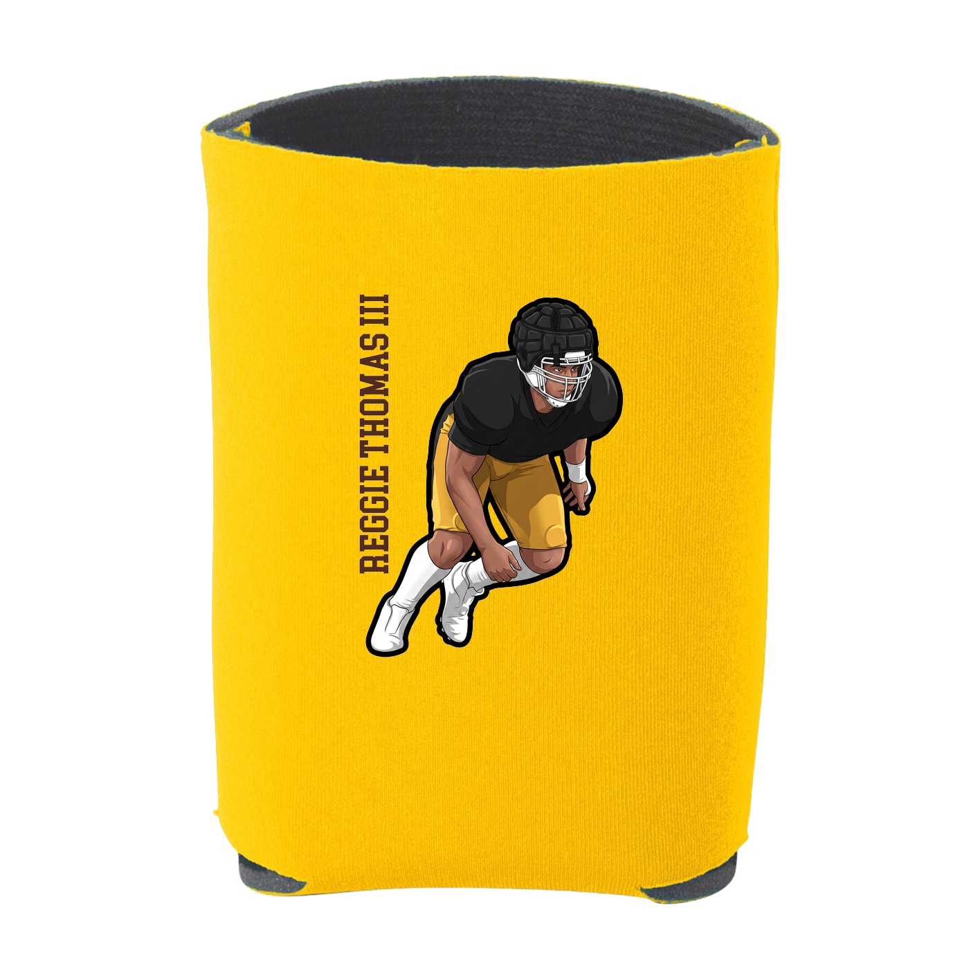 Can Holder — Name Vertical in Yellow