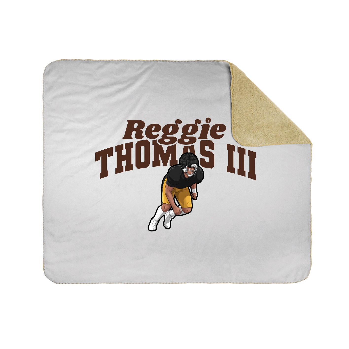 Throw Blanket — Signature Arch in White