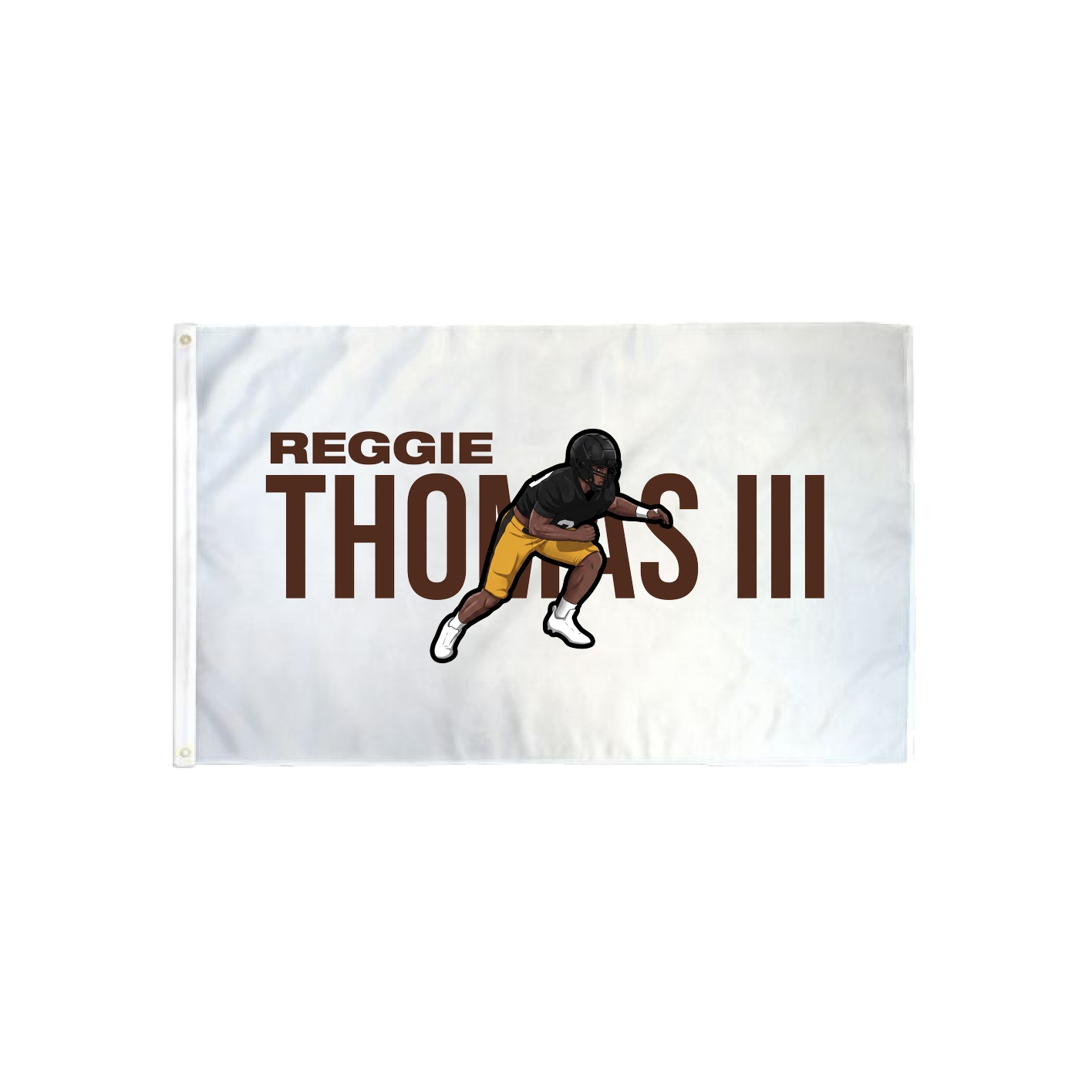 3x5 Flag — Player Name in Classic