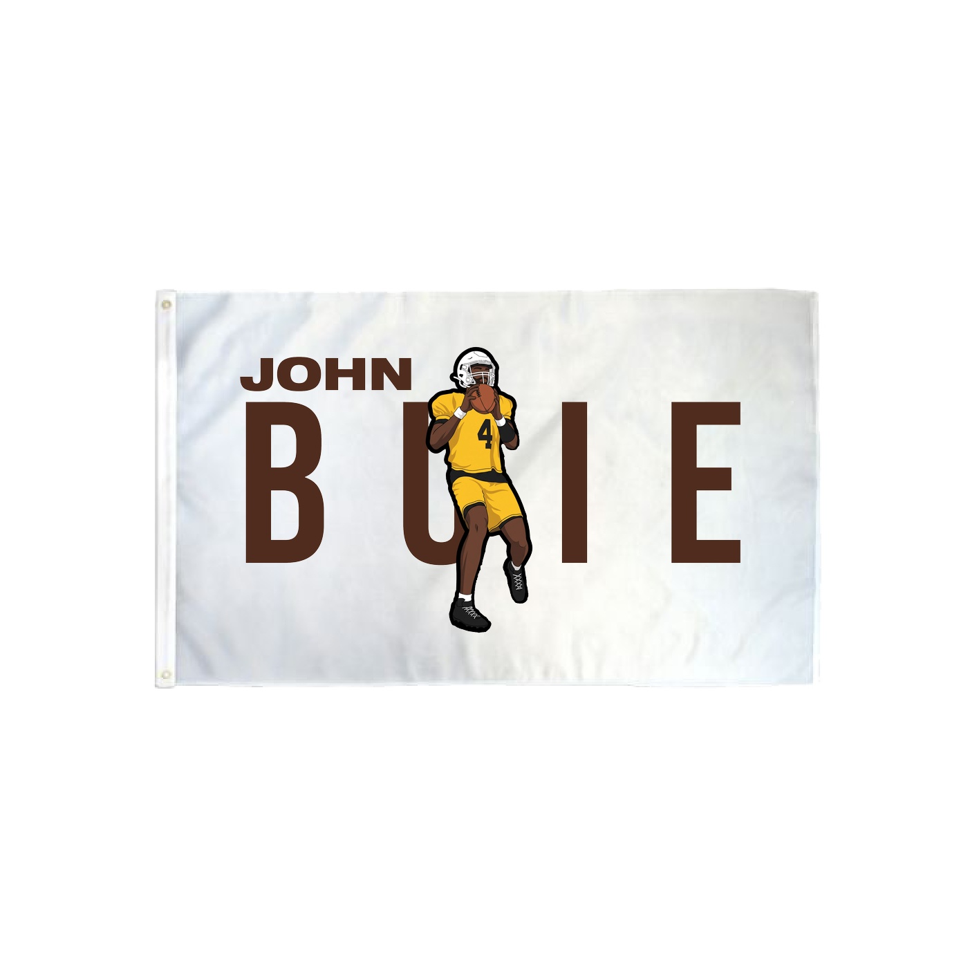 3x5 Flag — Player Name in Classic