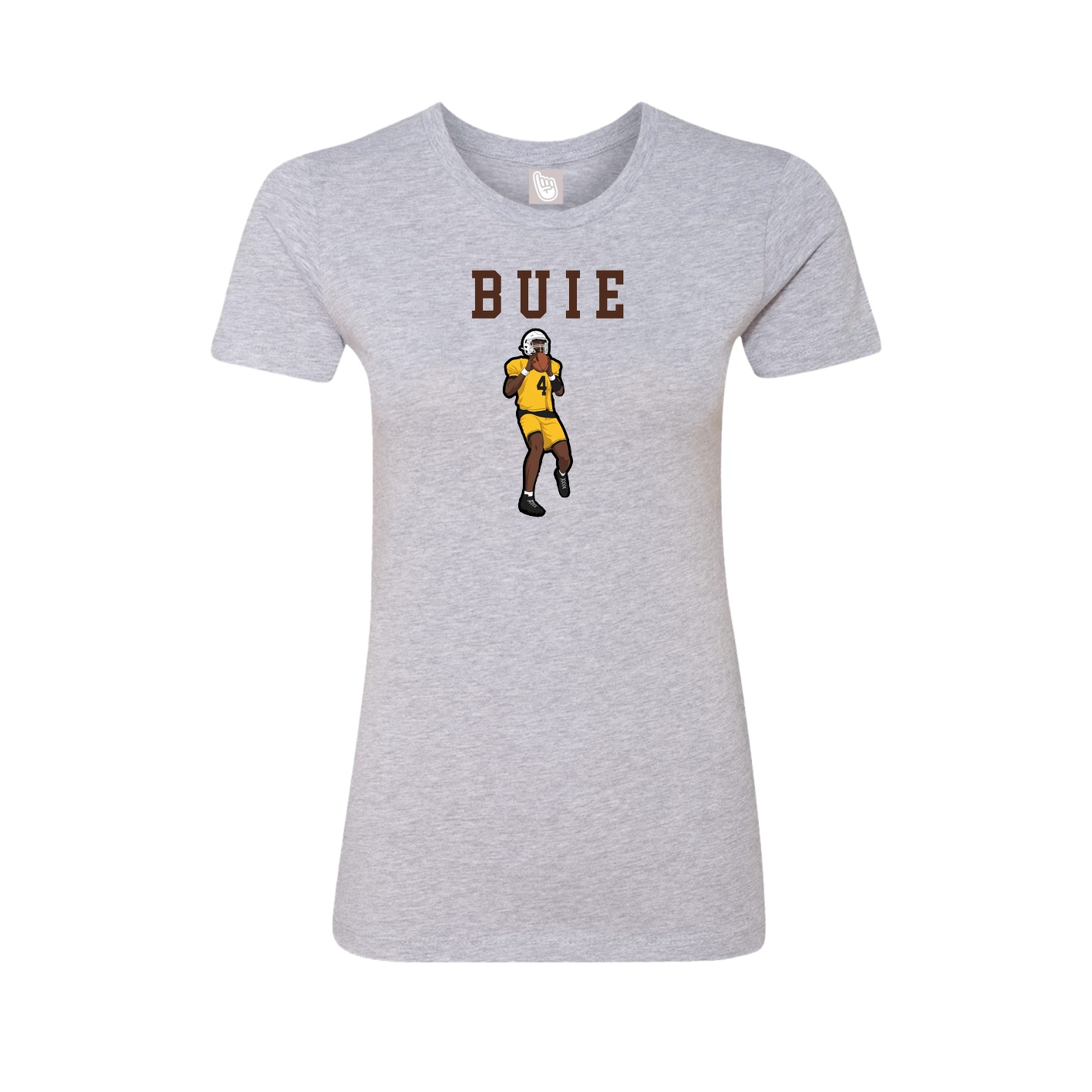 Fitted Women's Tee — Shirsey in Grey