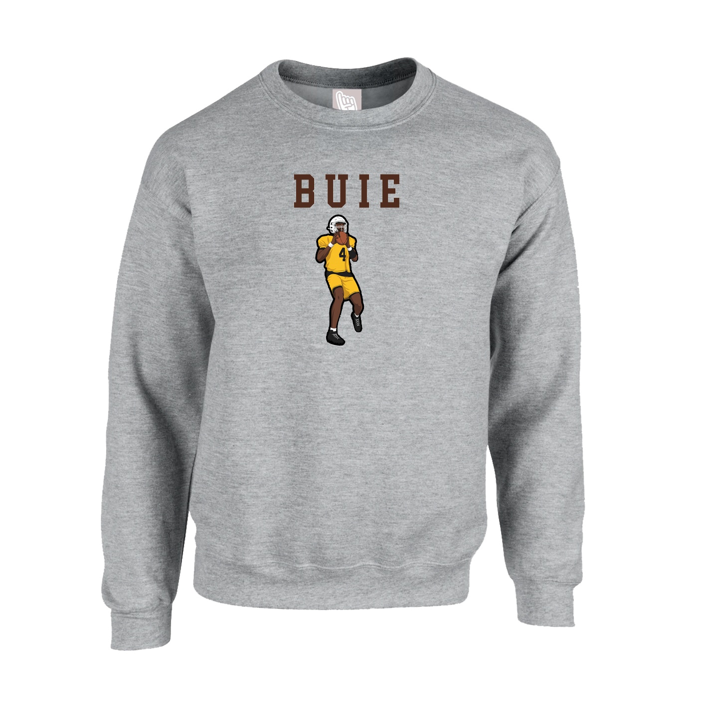 Fleece Crew — Shirsey in Grey